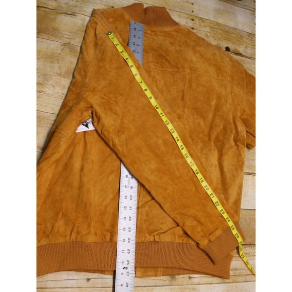 LRG Suede Leather Bomber Jacket Men's Size XL $225 - Picture 9 of 9